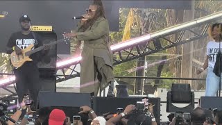 Lady Saw Minister Marion Hall Ruff Up Reggae Sumfest with an unorthodox Style Live Performance [upl. by Jona557]