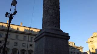 Column of Marcus Aurelius Rome [upl. by Traweek]