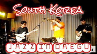 Jazz Ensemble in South Korea Daegu City 🎸 Music Night  2024  Live🎸 [upl. by Ardnuhsed823]