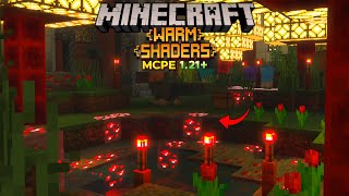 Warm Shaders 121 120 – MCPEBedrock PBR Shader  Uday Gaming [upl. by Irianat]