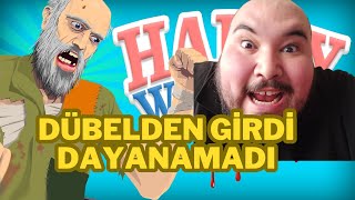 DÜBELDEN GİRDİ DAYANAMADIK  HAPPY WHEELS [upl. by Enelak]