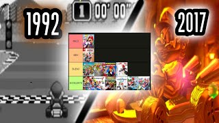 RANKING DEFINITIVO TODOS LOS JUEGOS DE MARIO KART SAGA PRINCIPAL [upl. by Kask75]