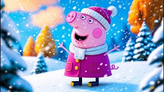 Adventures in the Winter Snow WinterFun PeppaPigStory KidsAdventure [upl. by Eentroc365]