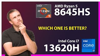 AMD Ryzen 5 8645HS vs INTEL Core i7 13620H Technical Comparison [upl. by Richma]