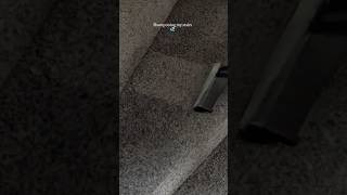 Shampooing my stairs 💦 cleantok carpet carpetcleaning shampoo washing carpetcleaner viral [upl. by Ereynihc]