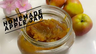 Homemade no preservatives apple jam recipe  How to make apple jam [upl. by Henricks]