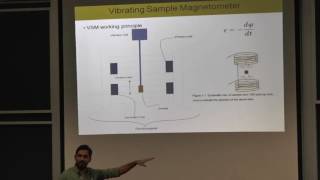 Solid State Magnetism Lecture 11 a Vibrating Sample Magnetometer [upl. by Karlin]