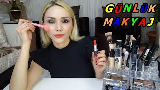 GÜNLÜK MAKYAJ GÜNLÜK MAKYAJ NASIL YAPILIR MAKE UP RUKİYE ÇETİNKAYA [upl. by Enirak]