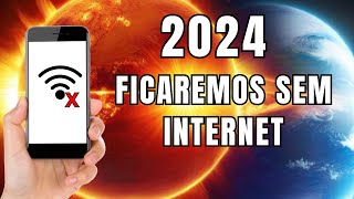 TEMPESTADE SOLAR PODE CAUSAR UM APOCALIPSE DA INTERNET EM 2024  ALERTA PESQUISADOR DOS EUA [upl. by Dnallor]