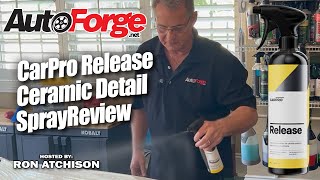 CarPro Release Ceramic Detail Spray  Use On Freshly Applied Ceramic Coatings  Review amp How To [upl. by Itraa]