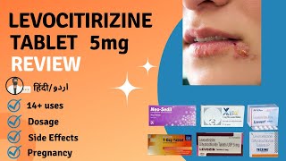 Levocetirizine Dihydrochloride Tablets ip 5mg  Levocetirizine Tablets ip 5mg Uses  Medical Creator [upl. by Joelynn]