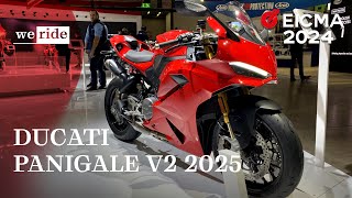 Ducati Panigale V2 amp V2S 2025  LIVE da EICMA 2024 [upl. by Dickerson595]