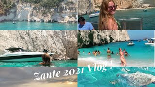 Zante  August 2021  Shipwreck island  Turtle island  Blue Caves  Watervillage  Alykes [upl. by Cherlyn]