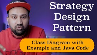 What is Strategy Design Pattern   DP  1  Class Diagram and Java Code  Explained in Hindi [upl. by Virgin]