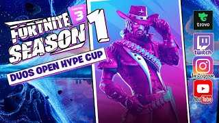 Fortnite Duos Open Hype Cup  Chapter 3 Season 1 Flipped  TommyGunz327 LIVE [upl. by Selrahcnhoj809]