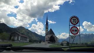 Autofahrt von Kundl nach Rattenberg Tirol Austria [upl. by Annamaria732]