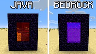 Java vs Bedrock 4 [upl. by Stanfield]