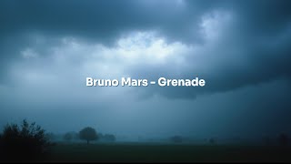 Bruno Mars  Grenade Lyrics [upl. by Urd644]