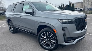 2023 Cadillac Escalade Sport Platinum POV Test Drive amp Review [upl. by Lahsram]