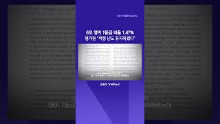 6월 모평 영어 1등급 비율 147 그쳐…평가원 quot적정 난도 유지하겠다quot 2024 7 6  YNP News [upl. by Haletta36]