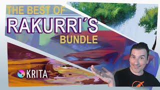 The Best OfRAKURRI´s BRUSHES for KRITA interview [upl. by Booth263]