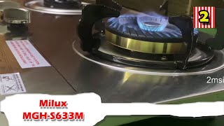 Milux Hob Gas Burner MGHS633M Unboxing Dapur Gas  Home Appliance [upl. by Enitsud]