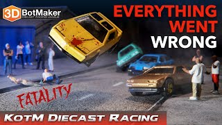 Most Dangerous Race Ever KotM4 T117 Diecast Racing [upl. by Endys867]