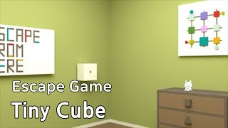 Escape Game Tiny Cube Walkthrough nicolet [upl. by Verlie]