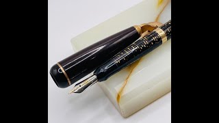 Parker Vacumatic Fountain Pen Desk Set Brown [upl. by Balbinder]