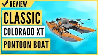 Classic Accessories Colorado XT Pontoon Boat Review [upl. by Conley]