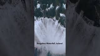 Skogafoss Waterfall Iceland iceland youtubeshorts [upl. by Erdda]