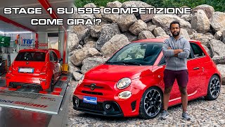 STAGE 1 SU ABARTH 595 COMPETIZIONE Ne vale la pena [upl. by Adnauqahs]