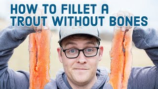 How to fillet a trout without bones [upl. by Maryrose971]