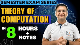 Complete TOC Theory of Computation in one shot  Semester Exam  Hindi [upl. by Emiaj799]