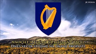 Irská hymna IRCZ text  Anthem of Ireland Czech [upl. by Yllac]