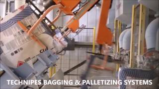 Technipes Bagging amp Palletizing Systems [upl. by Sirotek192]