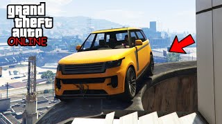 Parkour cu Noul Range ROVER pe GTA V [upl. by Boyse]