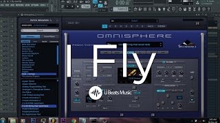 Sinach  I Fly Instrumental Cover  FL Studio 12 [upl. by Pavier46]