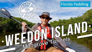 Florida Kayaking Weedon Island Preserve in the Sea Eagle RazorLite 393RL [upl. by Montagna10]