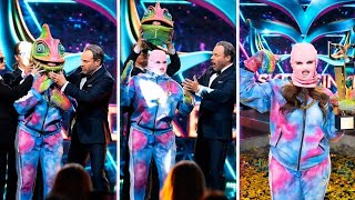 KAMELEONTEN FRÖKEN SNUSK VINNER MASKED SINGER [upl. by Waynant]