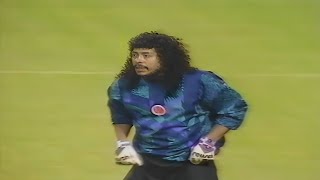 Rene Higuita Legendary Show Scorpion Kick  Gascoigne amp McManaman England vs Colombia 1995 [upl. by Ailad]