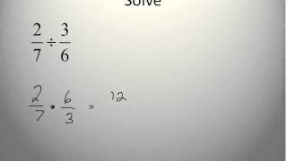 Division of Fractions Simplifying Math [upl. by Erle]