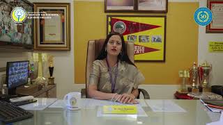 Principal’s Address  Dr Maria Rodricks Principal at Crescent High School amp Jr College Gultekdi [upl. by Ymaral]