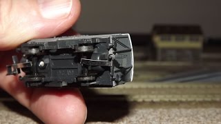 Peco PL25 Electromagnetic Decoupler and NR103 lift arms  N gauge uncoupler [upl. by Eitsyrk]