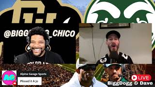 Colorado vs Colorado State Watch Live w BiggDogg amp Dave [upl. by Currier]