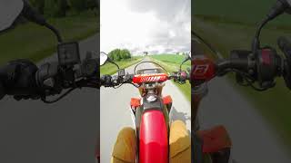 Opening the tap on a Honda CRF 250L  Klæbu to Jonsvatnet Norway [upl. by Hsiwhem377]