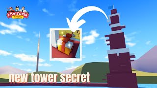 NEW TOWER SECRET  LIVETOPIA SECRETS UPDATE 141 Livetopia Roleplay Roblox [upl. by Evangelin]