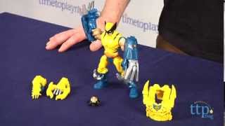 Marvel Super Hero Mashers Electronic Wolverine from Hasbro [upl. by Sotsirhc]