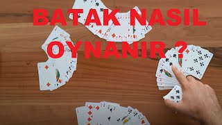 Temel Seviyede Batak Nasıl Oynanır    İskambil Oyunları [upl. by Leoline470]