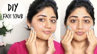 DIY Moisturizing Face Scrub for Dry Skin  corallista [upl. by Egiedan265]